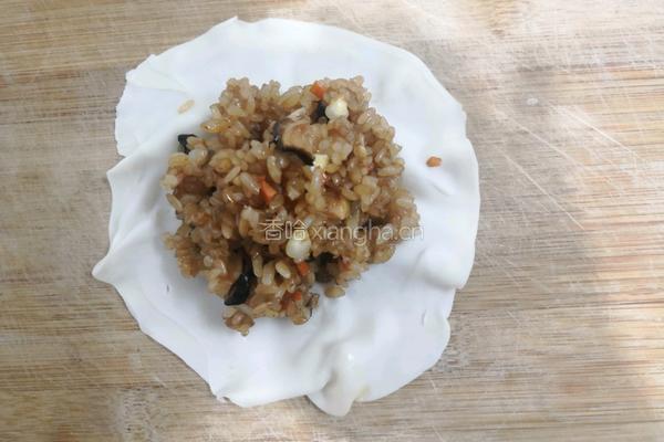 咸蛋黄肉松烧卖的做法图解21