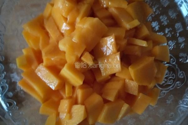 电饼铛自制酸奶芒果毛巾卷的做法图解6