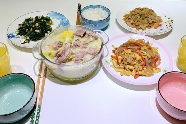 娃娃菜炖咸鹅的做法图解7