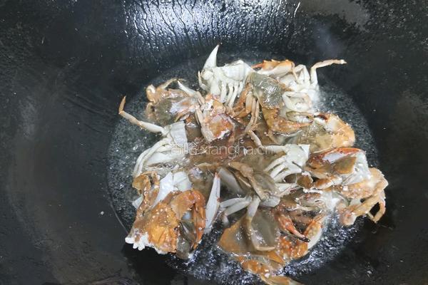 家常香辣蟹的做法图解4