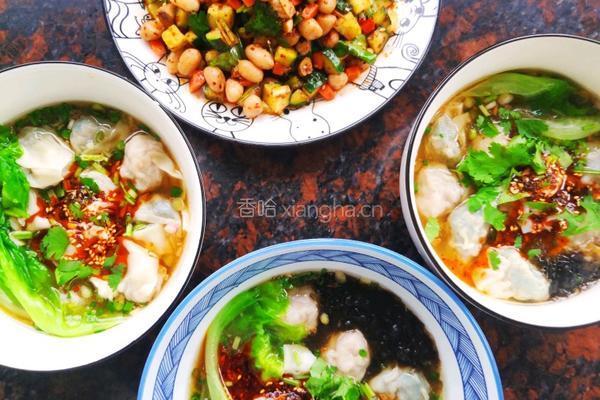 上海荠菜鲜肉馄饨的做法图解8