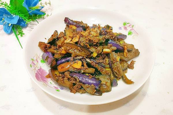 牛腩鱼香茄子的做法图解19