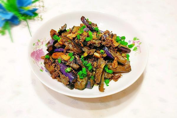 牛腩鱼香茄子的做法图解21