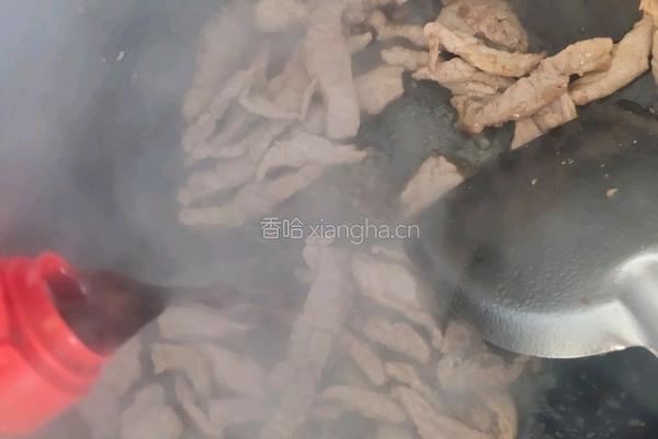 平菇炒肉的做法图解9