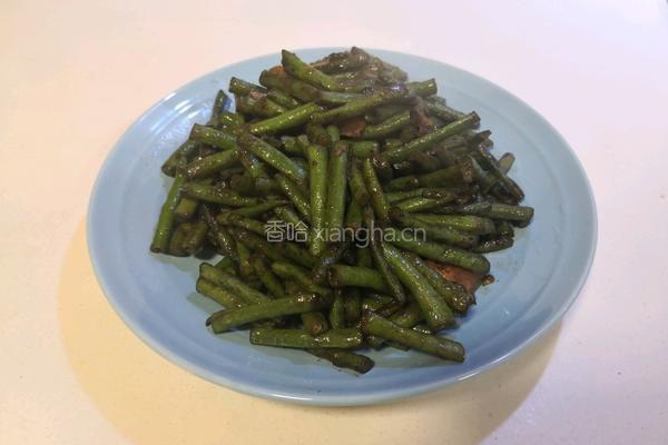 豇豆炒肉的做法图解7
