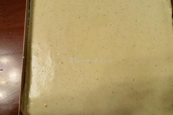 抹茶蛋糕卷的做法图解3
