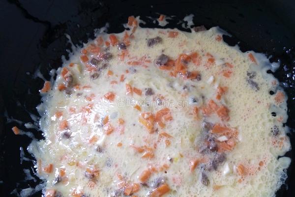 萝卜牛肉鸡蛋饼的做法图解8