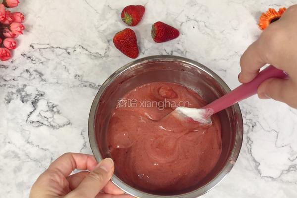 酸奶红丝绒戚风的做法图解15