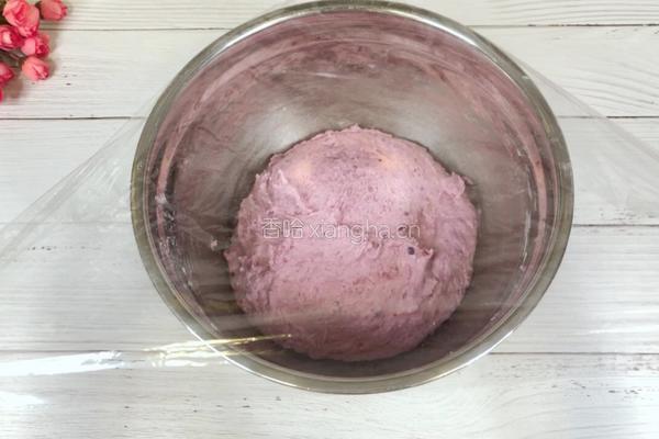 红枣酸奶紫薯发糕的做法图解11