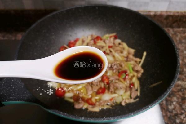 姜爆鸭丝的做法图解11