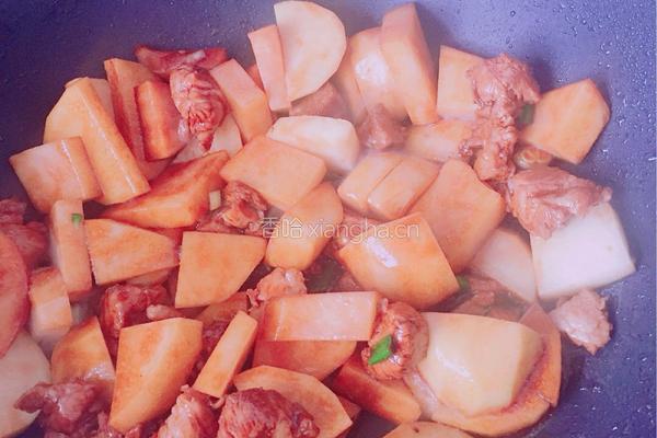 土豆粉条炖肉的做法图解7
