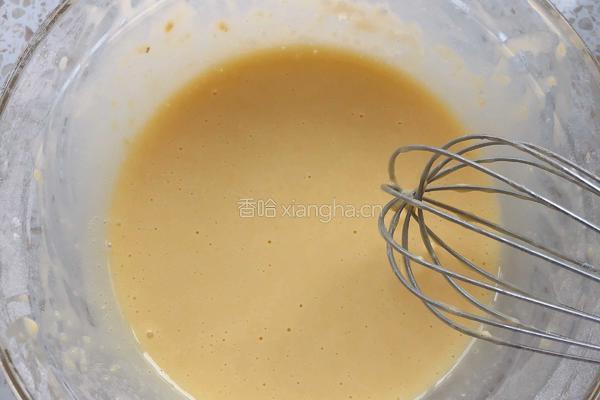黄桃草莓华夫饼的做法图解4