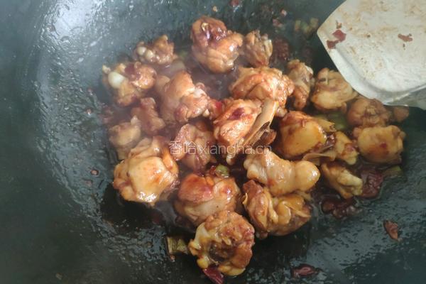 大盘鸡拌面(毛豆)的做法图解3
