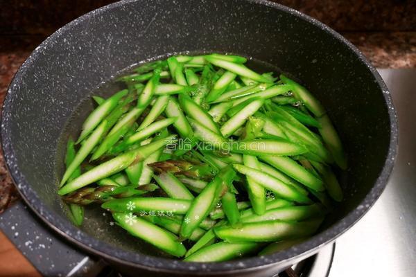 芦笋炒肉片的做法图解5