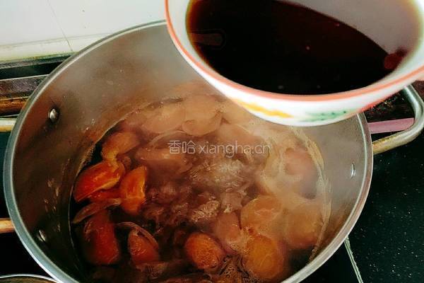 大脚菌豆芽牛腱汤的做法图解14