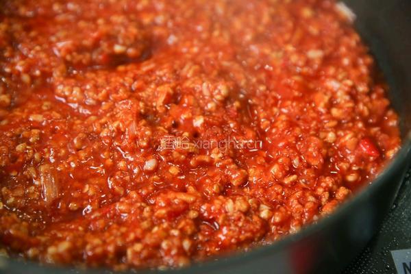 蒜香甜辣肉酱的做法图解5