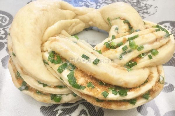 香葱肉松手撕吐司的做法图解15