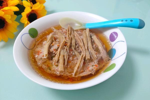 蒸胡萝卜肉末的做法图解8
