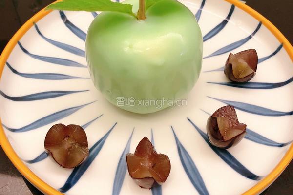 法式慕斯·仿真苹果·柠檬的做法图解12