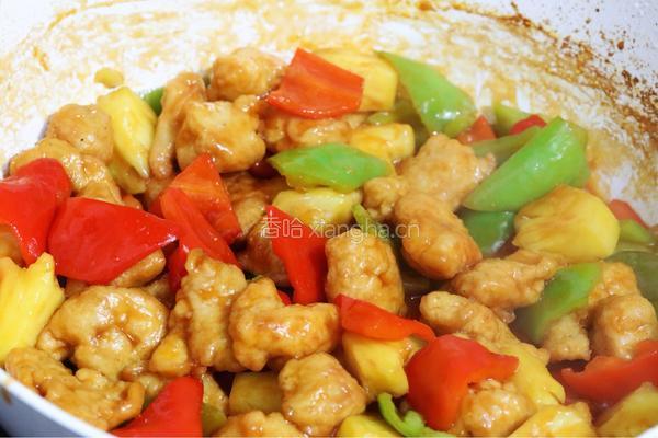 菠萝咕咾肉（鸡肉版）的做法图解15