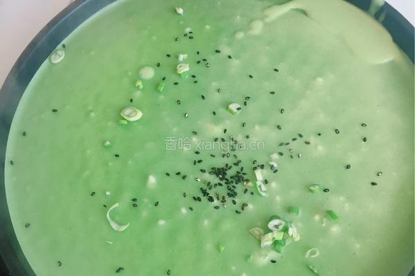 菠菜鸡蛋饼的做法图解10
