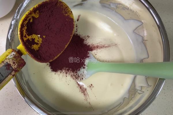 红丝绒抹茶奶油蛋糕（心心相印）的做法图解17
