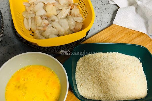 软炸虾排的做法图解2