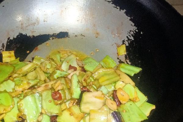 炒芥菜皮的做法图解6