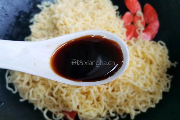 巨好吃的炒泡面的做法图解8