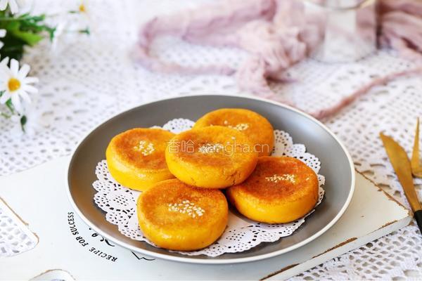 南瓜芋泥饼的做法图解19