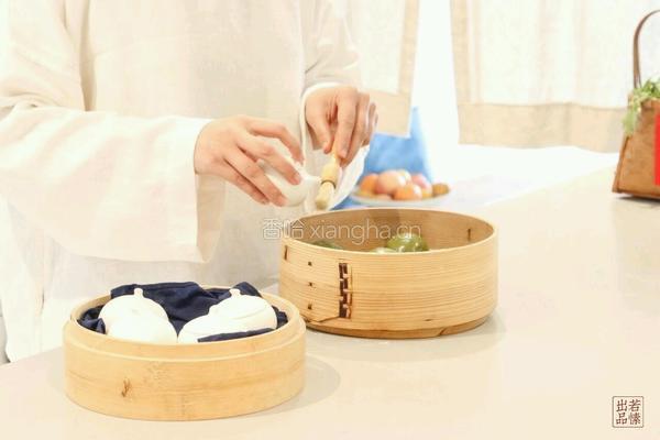 艾草芊芊揉青团|素食的做法图解7
