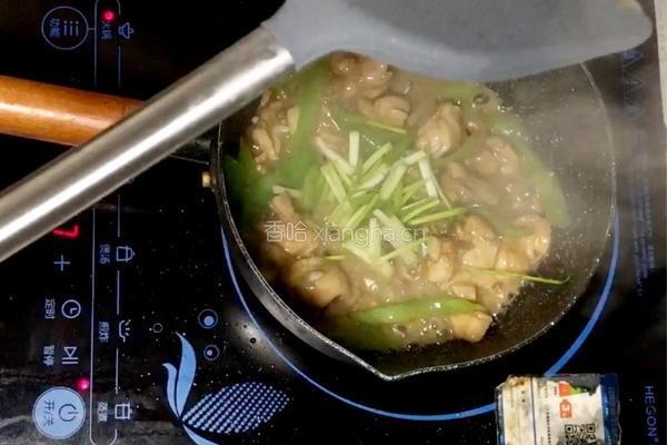 辣椒炒鸡腿肉的做法图解5