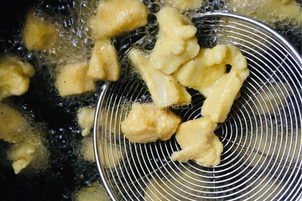 菠萝咖喱鸡胸肉的做法图解5