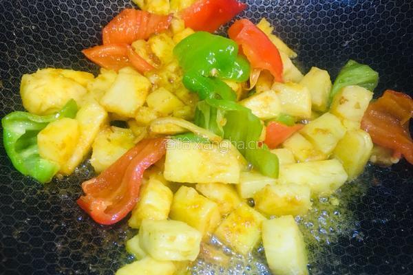 菠萝咖喱鸡胸肉的做法图解15