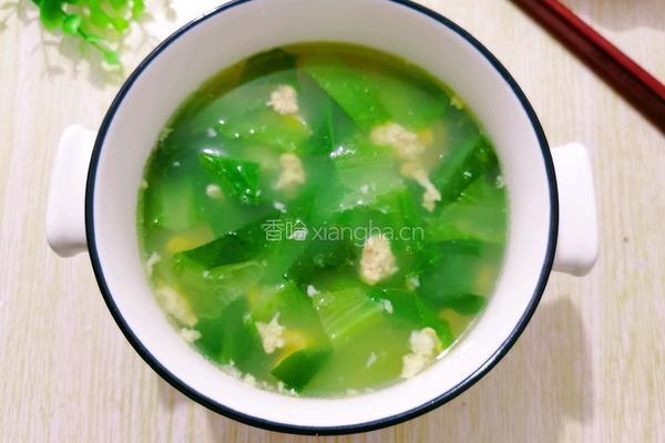 油麦菜鸡蛋汤