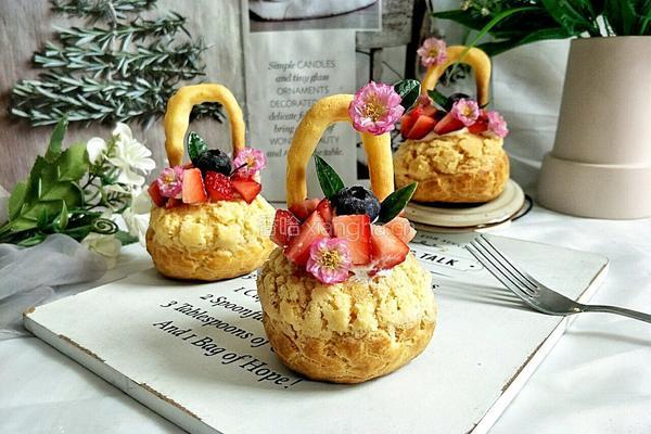 花果篮泡芙的做法图解25