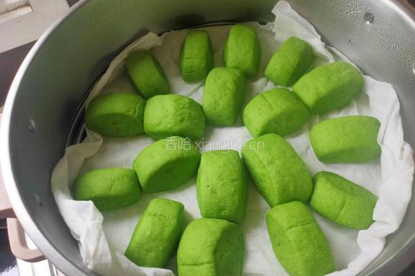 菠菜小馒头的做法图解7