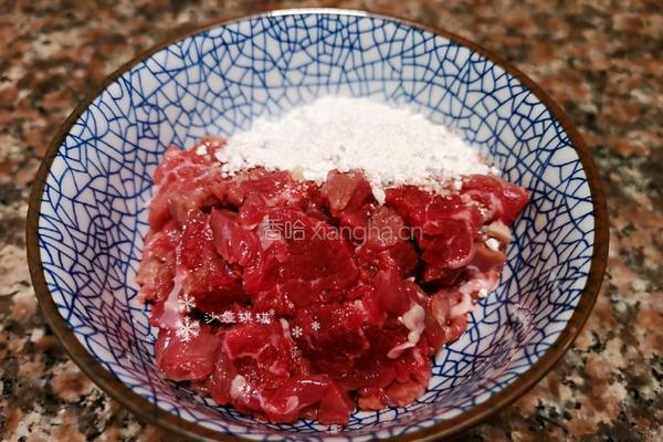 杏鲍菇炒牛肉的做法图解4