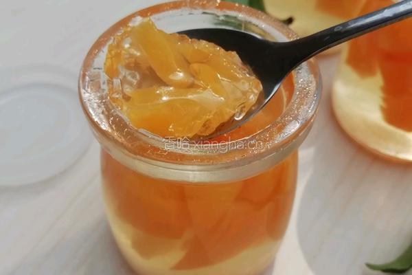 黄桃果冻布丁的做法图解10
