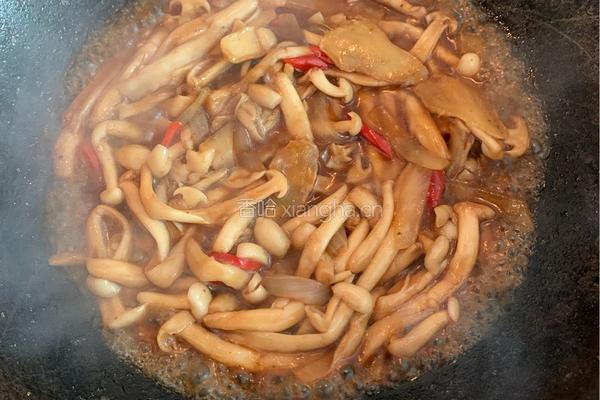 白玉菇炒肉丝的做法图解6