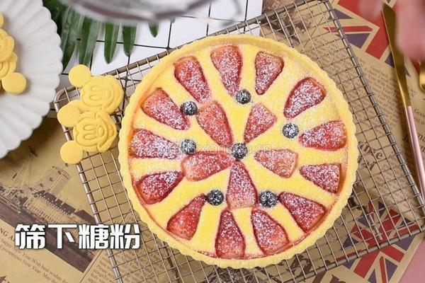 草莓乳酪派超详细教程新手小白也能零失败的做法图解11