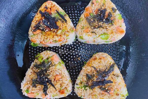 ㊙️米饭的神仙吃法|日式芝士饭团的做法图解9