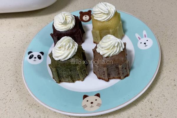 彩色复古杯子奶油蛋糕的做法图解24
