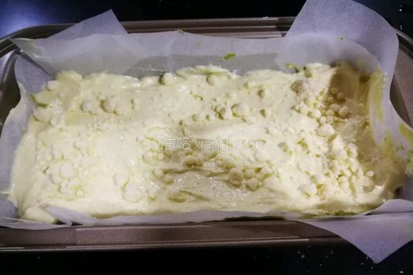 香草抹茶磅蛋糕的做法图解12
