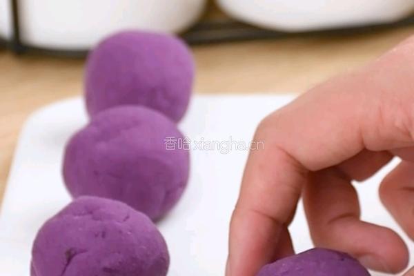 紫薯芝士小方超详细教程一个平底锅轻松搞定的做法图解4