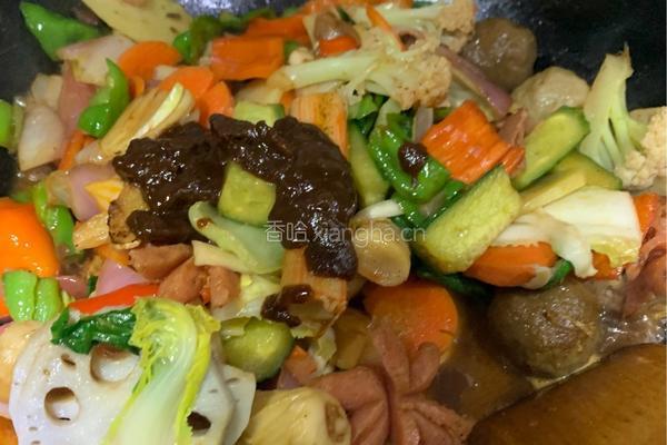 不用火锅底料的麻辣香锅（适合不吃辣的）的做法图解12
