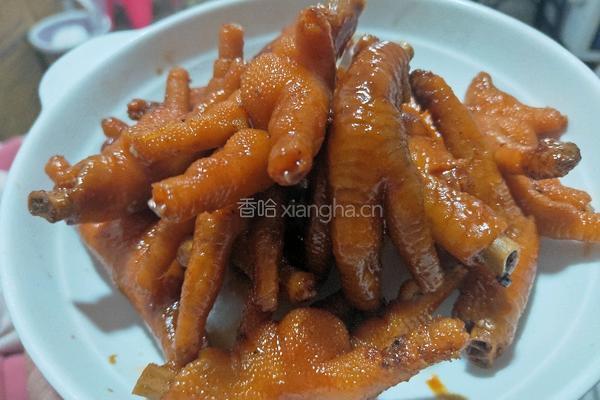 啤酒卤鸡爪的做法图解9