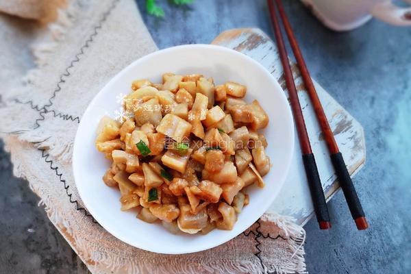 糖醋藕丁的做法图解15