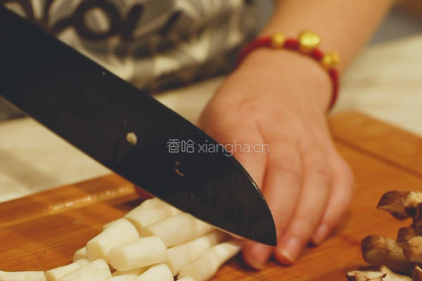 茄汁菌菇猪扒饭的做法图解3
