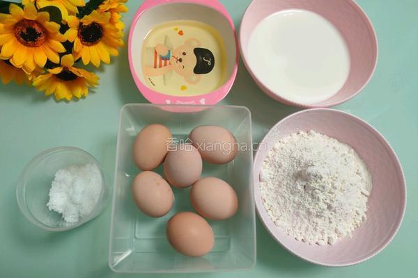 海苔肉松小贝的做法图解1